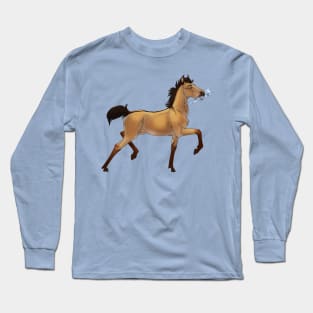 Spirit Stallion of the Cimarron Foal and Icicle Long Sleeve T-Shirt